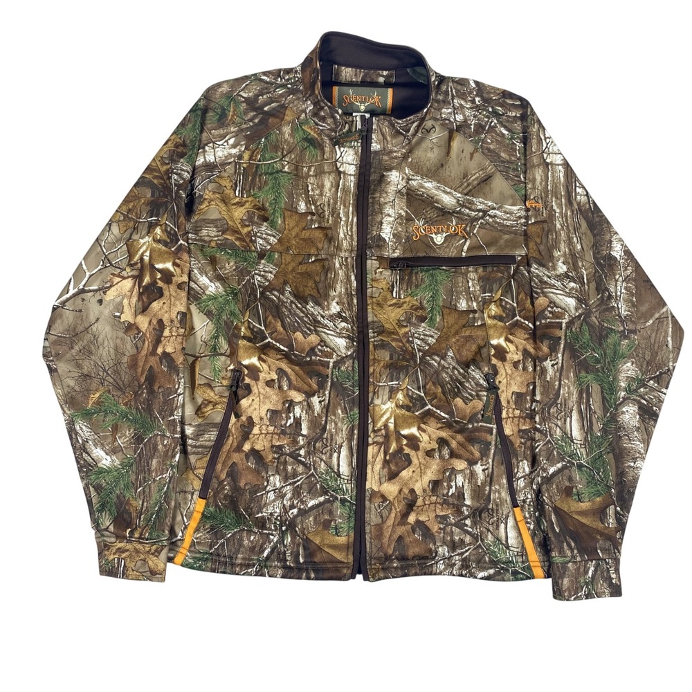 ScentLok Jacket Savanna Vigilante Mens 2XL Camo Realtree Xtra Hunting Carbon